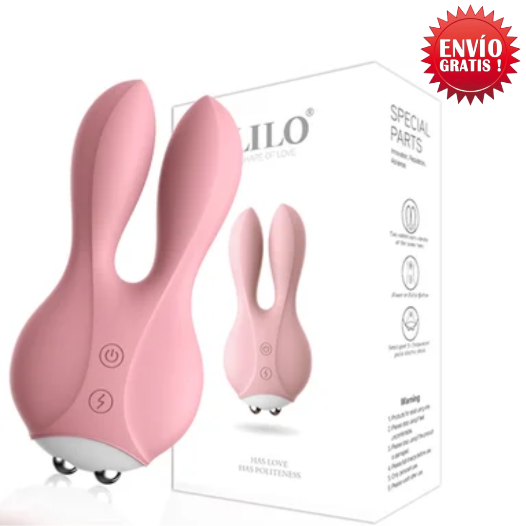 Vibrador Lilo Conejo Con Toques Eléctricas